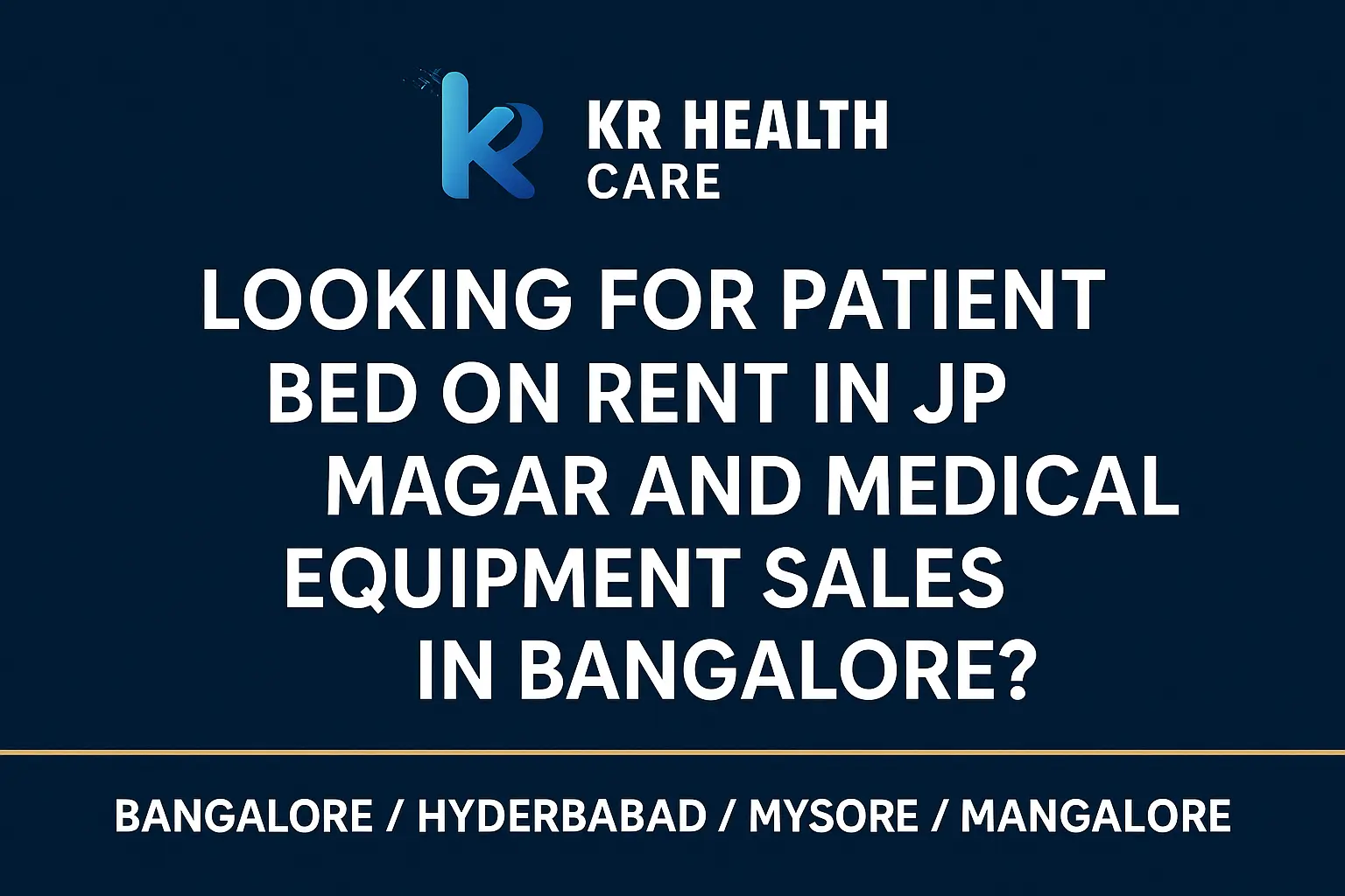 Patient Bed on Rent in JP Nagar